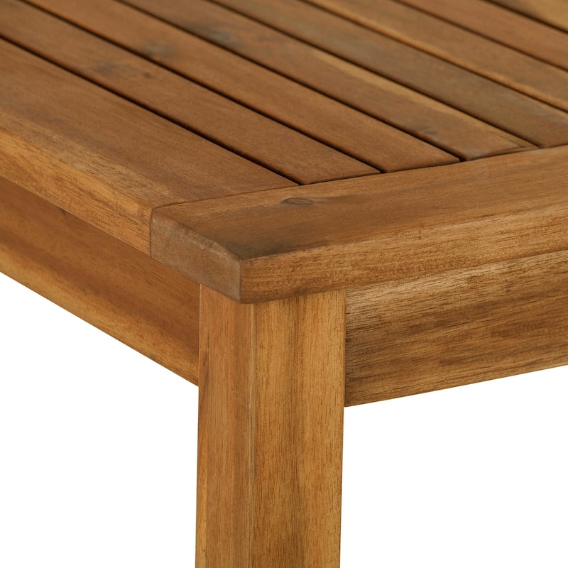 Middlebrook Surfside Solid Acacia Wood Outdoor Dining Table