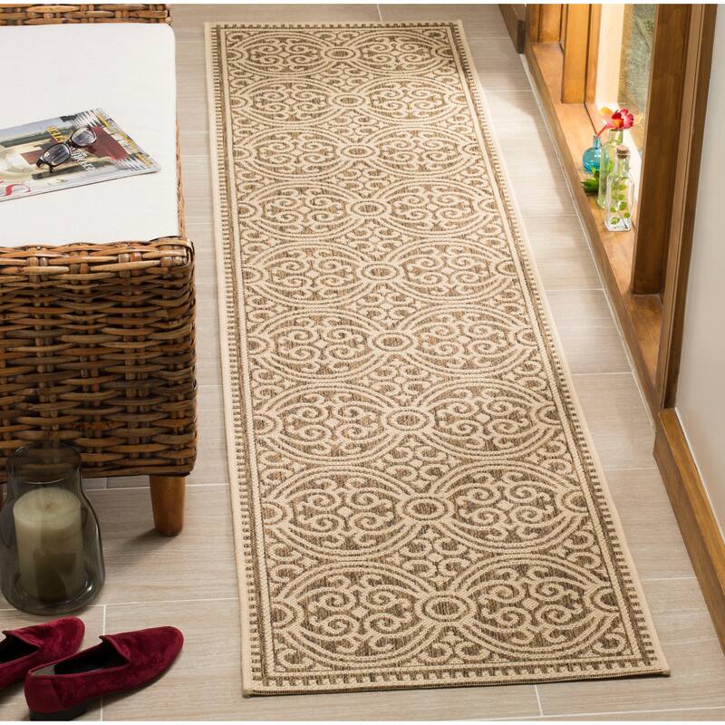SAFAVIEH Linden Myriame Indoor/ Outdoor Waterproof Patio Backyard Rug