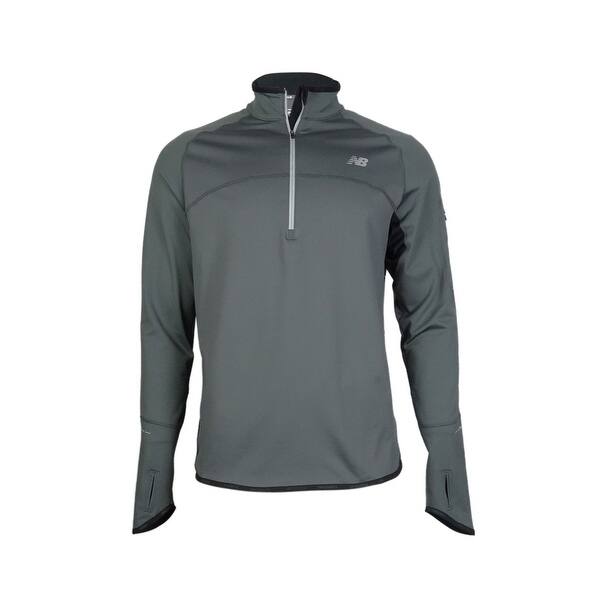 Shop New Balance Men S Big Tall Heat Quarter Zip Running
