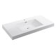 preview thumbnail 10 of 69, Dowell 18" FTB Resin Bathroom Vanity Basin 48Wx18Dx6H - White