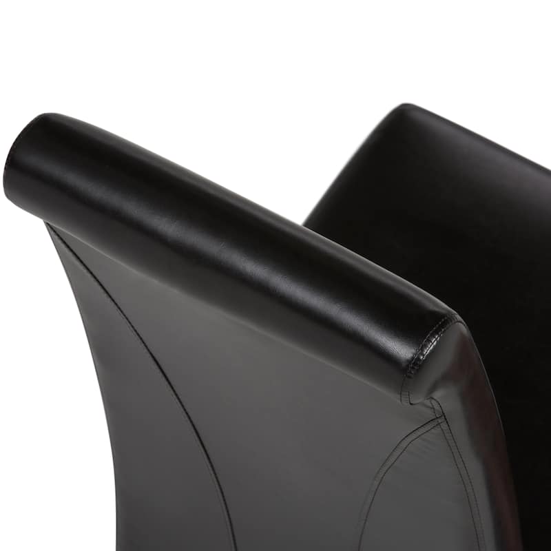 WYNDENHALL Franklin Transitional Deluxe Parson Dining Chair (Set of 2) - 17.7"w x 19.7"d x 40.2"h