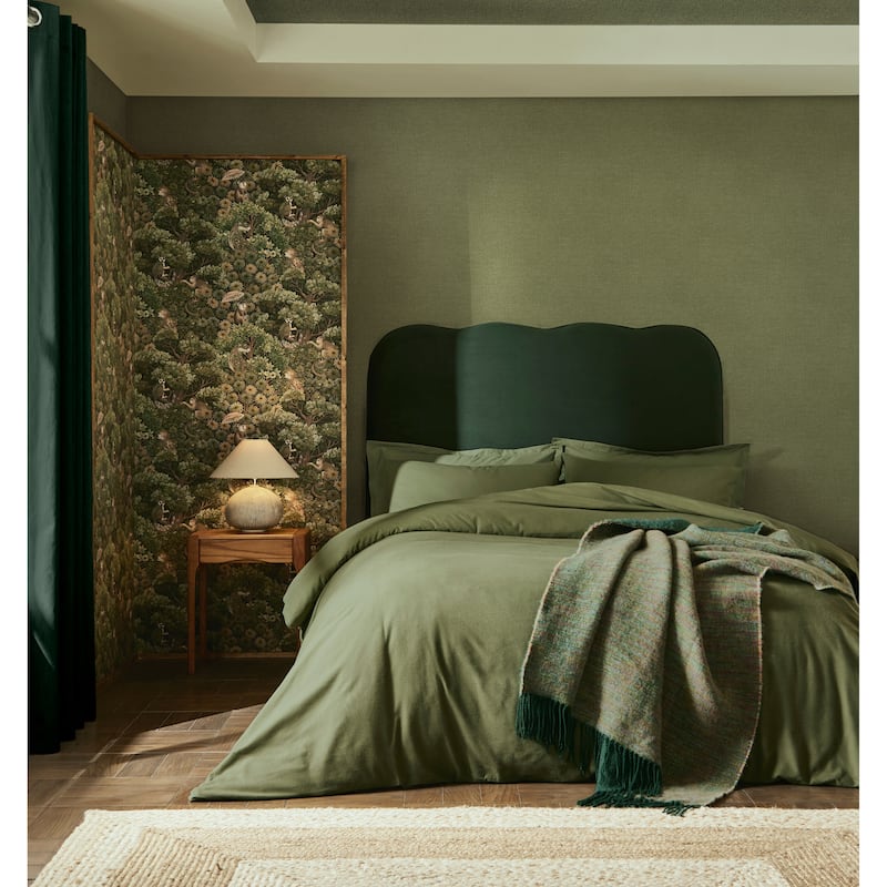 Graham & Brown Treetop Troop Green Wallpaper