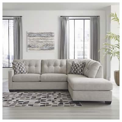Signature Design by Ashley Mahoney 2-Piece Sectional with Chaise - 105"W x 90"D x 37"H