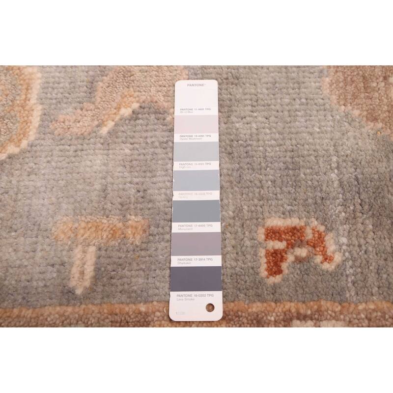 ECARPETGALLERY Hand-knotted Jules Serapi Grey Wool Rug - 8'2 x 10'1