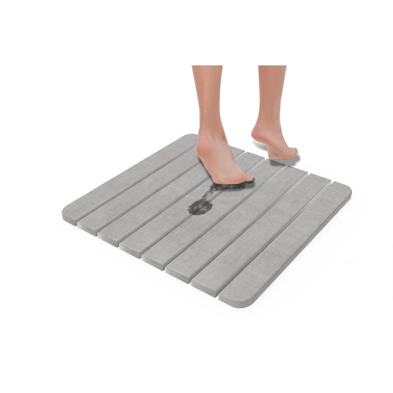 Diatomite Quick-Dry Stone Small 16"x 12" Bath Mat