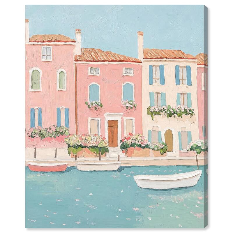 Adrift in Venice Canvas by Art Remedy, Gallery Wrapped - 20" x 24"