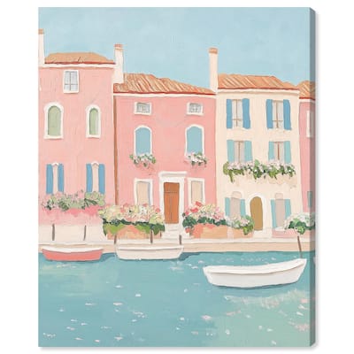 Adrift in Venice Canvas by Art Remedy, Gallery Wrapped