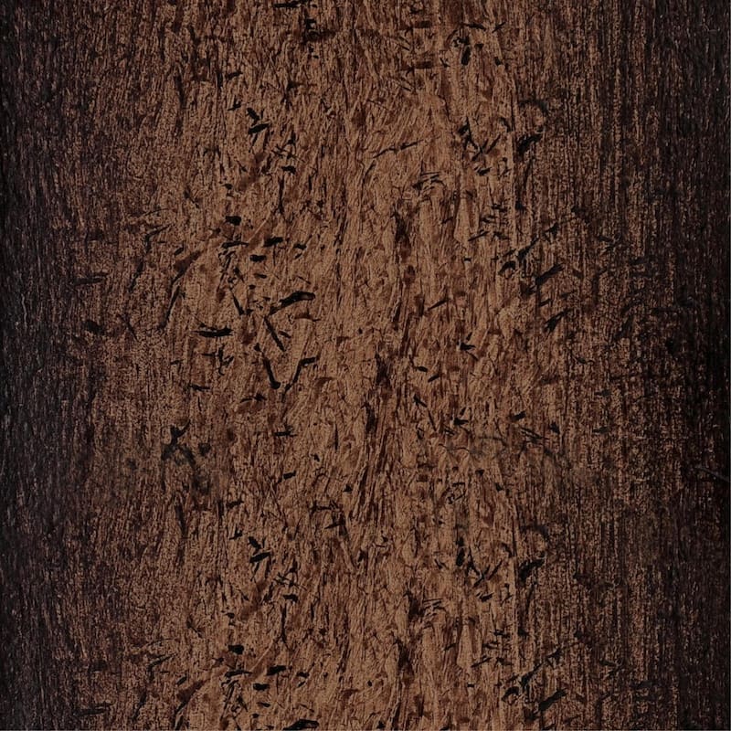 Westinghouse Lighting Tarrant One Light Indoor Mini Pendant, Black-Bronze Finish, Clear Seeded Glass with Barnwood Band