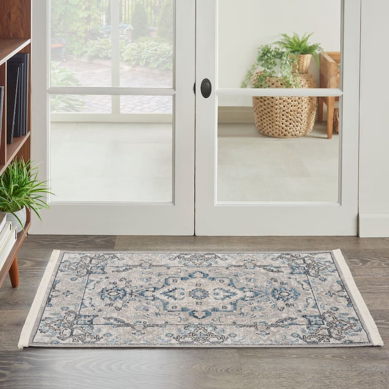 Nourison Geneva Traditional Persian Medallion Area Rug