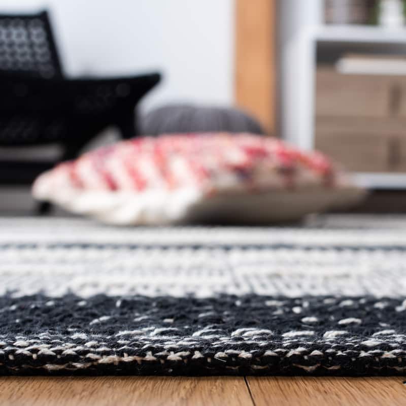 SAFAVIEH Handmade Striped Kilim Rayna Modern Cotton Rug