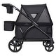 preview thumbnail 9 of 7, Baby Trend Expedition 2 in 1 Stroller Wagon Plus, Ultra Black