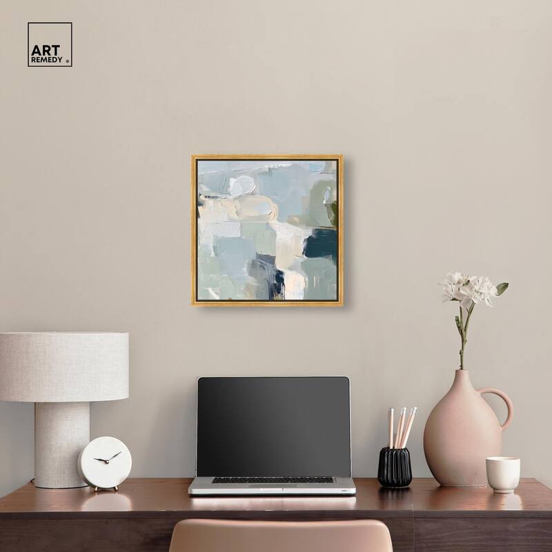 Seafoam and Sand II Canvas by Art Remedy