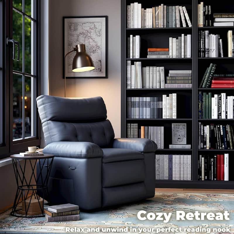 Oversized Rocker Swivel Recliner Chair, Lazy Sofa Chair for Living Room, Outdoor