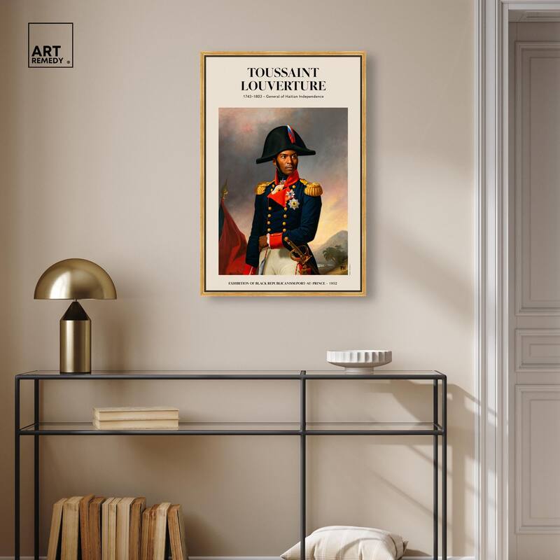 Toussant Louverture Canvas by Art Remedy