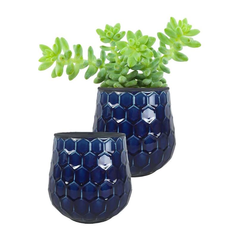 Southern Patio Honeycomb Planter, 2-pack - 8" Diameter (2-pack)