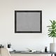 preview thumbnail 32 of 36, Amanti Art Rustic Pine Black Framed Magnetic Board