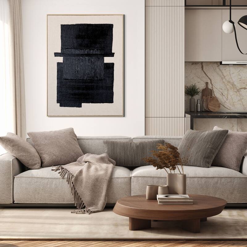 Fortissimo, Hand Painted Canvas - Plastic - Brown