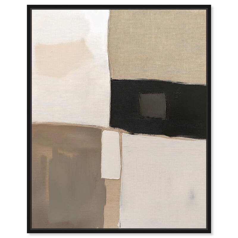 Beauty of Flaws Canvas by Art Remedy - 20" x 24" - Black