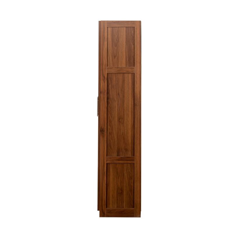 Freestanding Pantry Cabinet with Doors and Shelves, Kitchen Wood Pantry Storage Cabinet Cupboard for Dining Room, Living Room