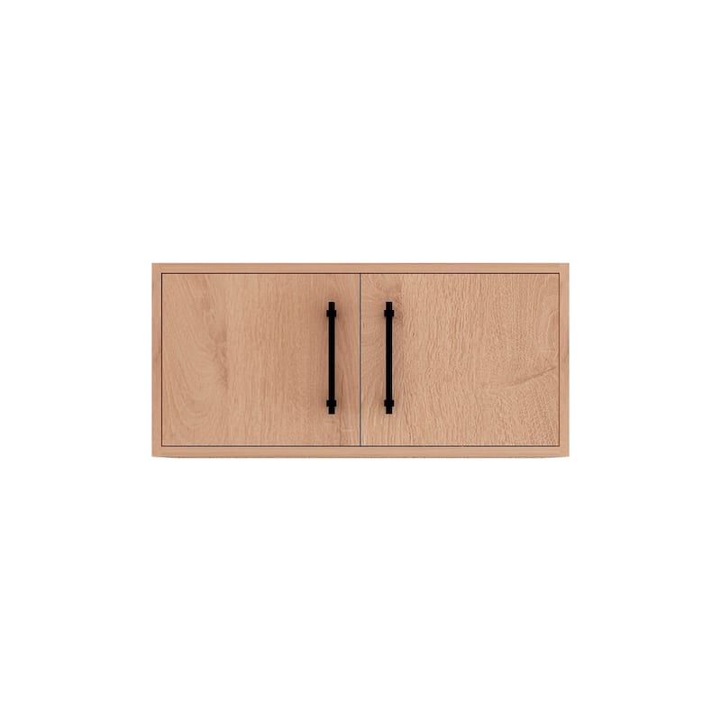 Victoria 30 Inches Top Cabinet Wall-Mounted - 29.8 - Oak Finish - Red Oak