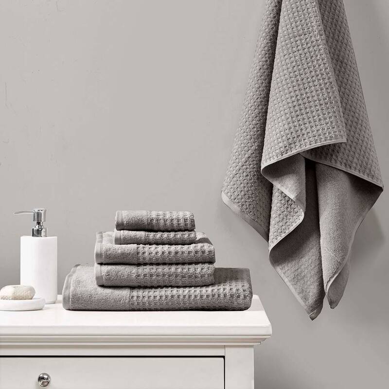 Cotton Antimicrobial Bath Towel 6 Piece Set