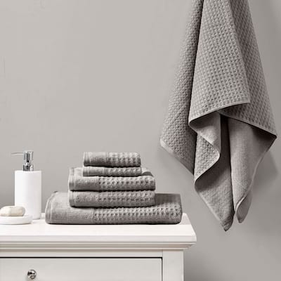 Cotton Antimicrobial Bath Towel 6 Piece Set