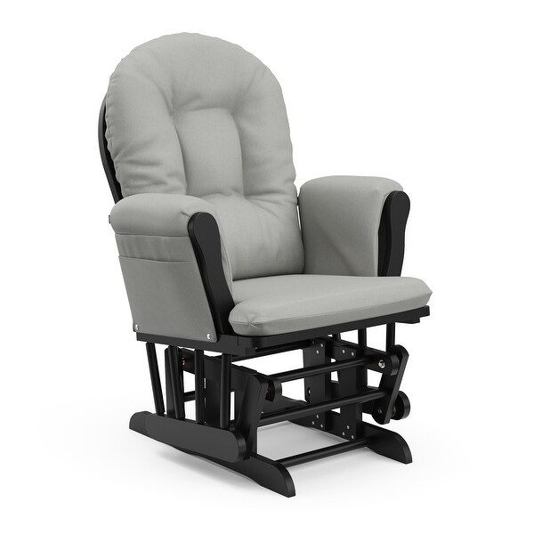 storkcraft hoop glider and ottoman