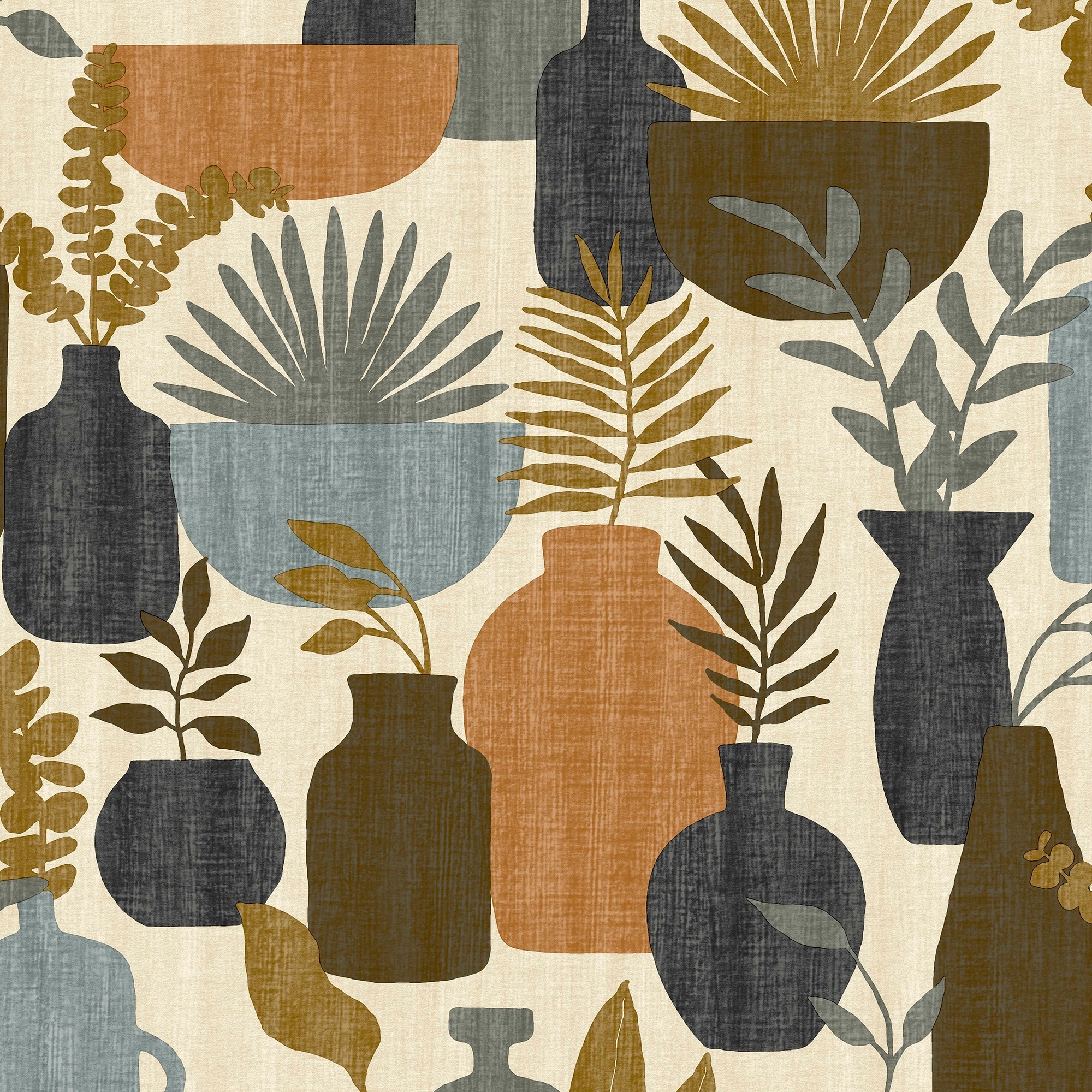 Veer Decor Botanica Clayworks Wallpaper