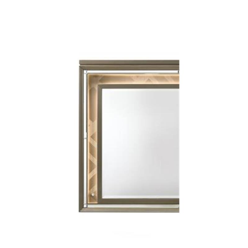 Mirror with LED & Makeup Mirror