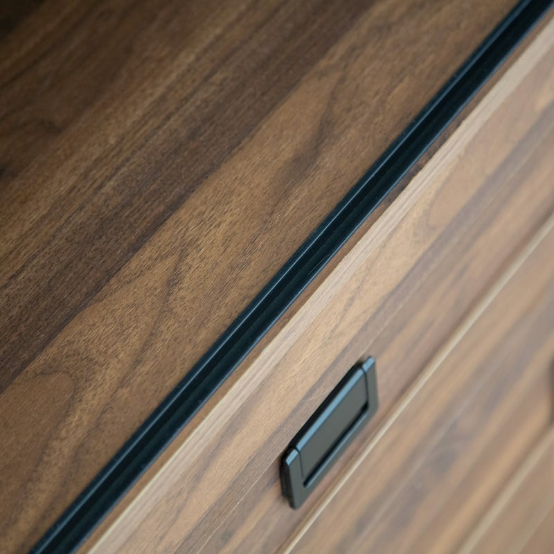 Tall Armoire Wardrobe Closet with Hanging Rod Barn Door 4 Drawers and 3 Open Shelves MDF Bedroom Storage Cabinet