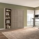 preview thumbnail 59 of 91, Pur Full Murphy Bed with Shelving Unit (84W) by Bestar