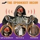 preview thumbnail 4 of 4, 67" Halloween Sound-Activated Animatronic Grim Reaper Prop