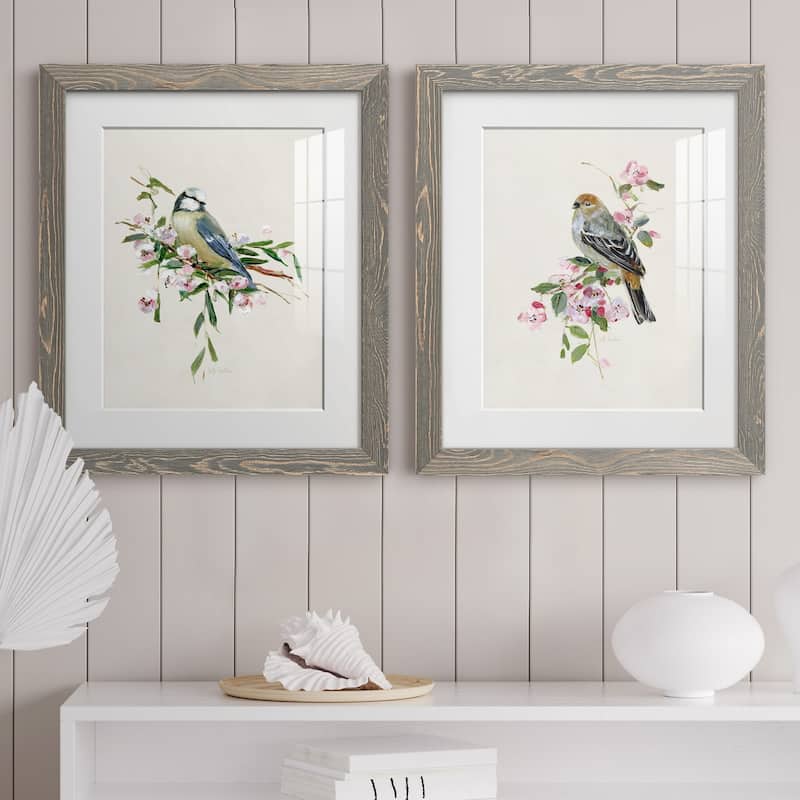 Spring Song Blue Bird-Premium Framed Print - Ready to Hang