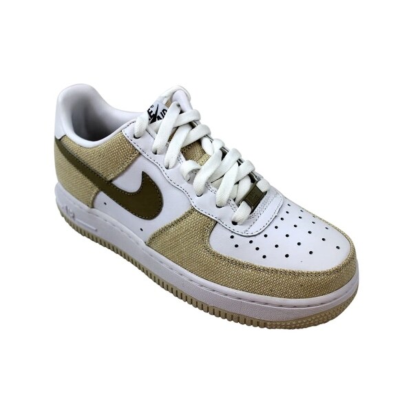 nike white and khaki air force