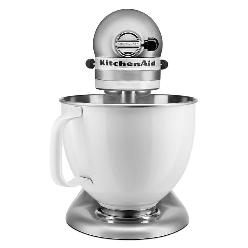 KitchenAid Artisan® Series Tilt-Head Stand Mixer with 5 Quart White Colorfast