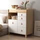 preview thumbnail 17 of 33, Versatile Nursery Changing Station with Ample Storage - White Dresser