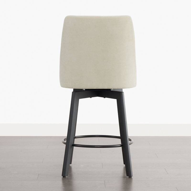 Spruce & Spring Modern Swivel Counter Height Bar Stool