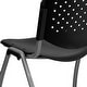 preview thumbnail 61 of 75, Powder-coated Metal/ Plastic Stackable Chair (Set of 5)