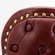 preview thumbnail 23 of 46, Swivel Bar Stools Set of 2, Modern PU Bar Stools with Backs - Counter Height