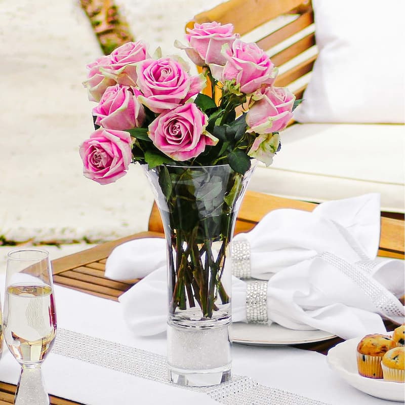 Sparkles Home Vetrina Crystal Vase