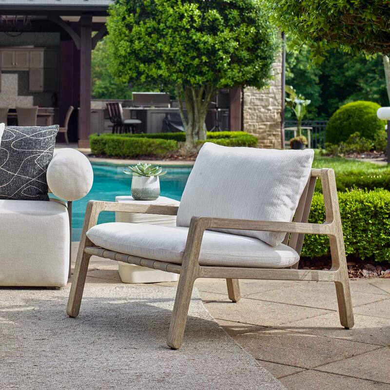 Uttermost Strapped Outdoor Lounge Chair