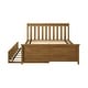 preview thumbnail 23 of 62, Max and Lily Slat Headboard Full Bed with Trundle