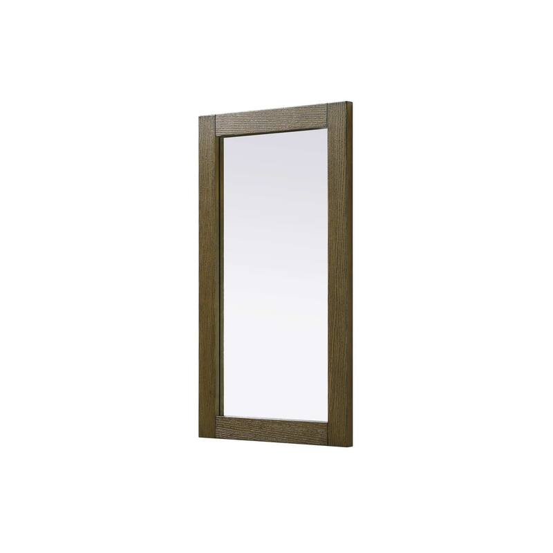 Solene Wooden Rectangle Mirror
