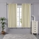 preview thumbnail 6 of 21, Deconovo Insulated Thermal 63-inch Blackout Curtain (2 Panel) Beige