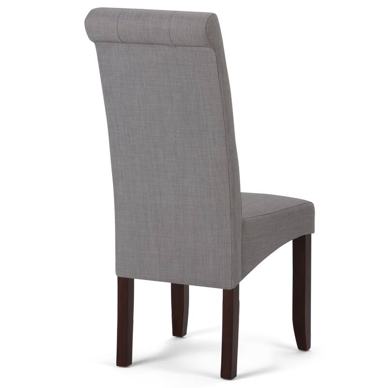 WYNDENHALL Essex Deluxe Tufted Parson Chair (Set of 2) - 18.9"w x 19.3"d x 42.1"h