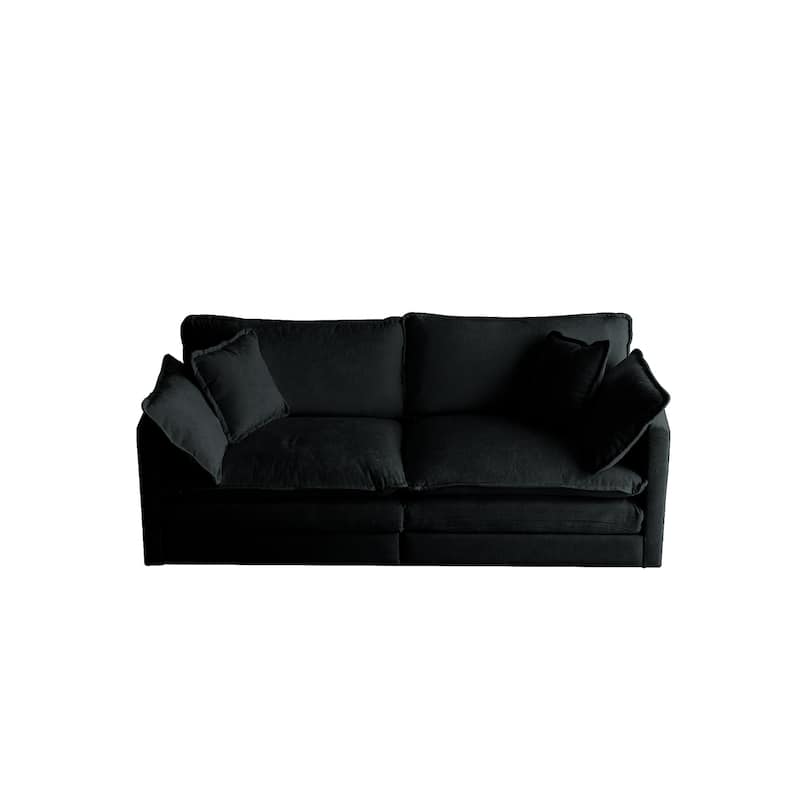 2 Seater Loveseat and Chair Set, 2 Piece Sofa and Chair Set for Living Room