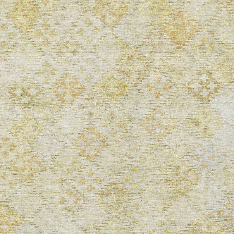 HomeRoots Geometric Transitional Rectangle Outdoor Rug