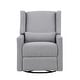 preview thumbnail 2 of 8, Suite Bebe Pronto Swivel Glider Recliner with Pillow