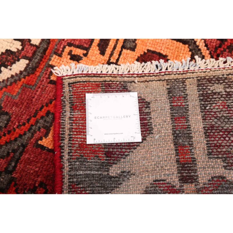 ECARPETGALLERY Hand-knotted Konya Anatolian Dark Red Wool Rug - 2'11 x 9'8