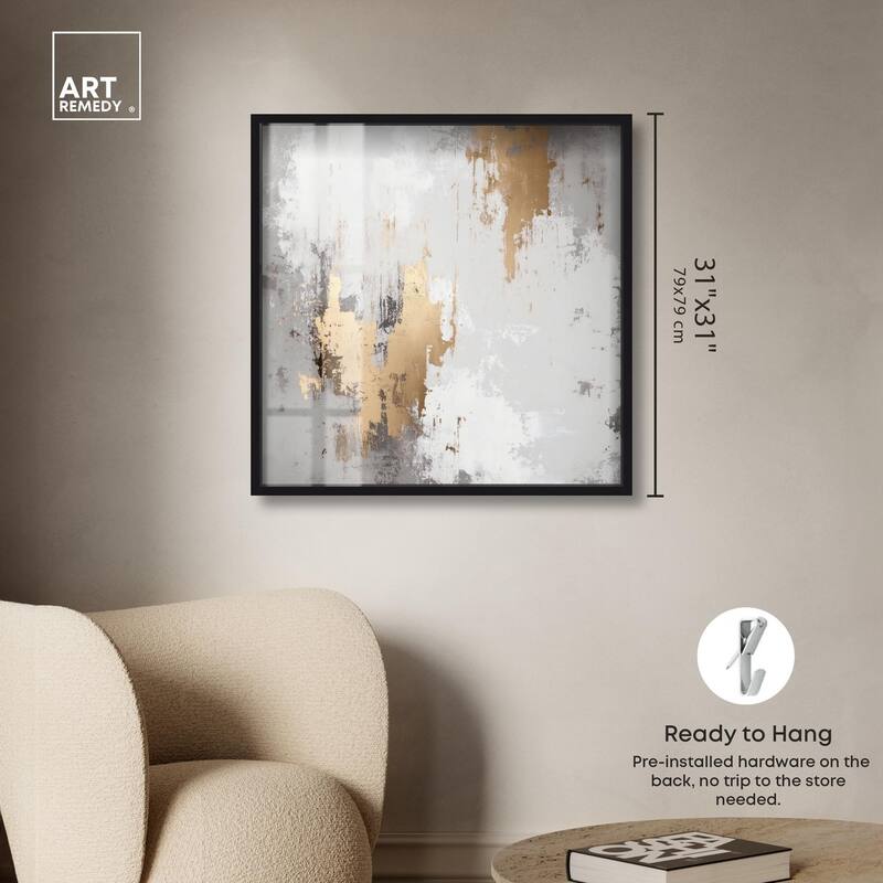 Ghostly Glimmer I Shadowbox by Art Remedy